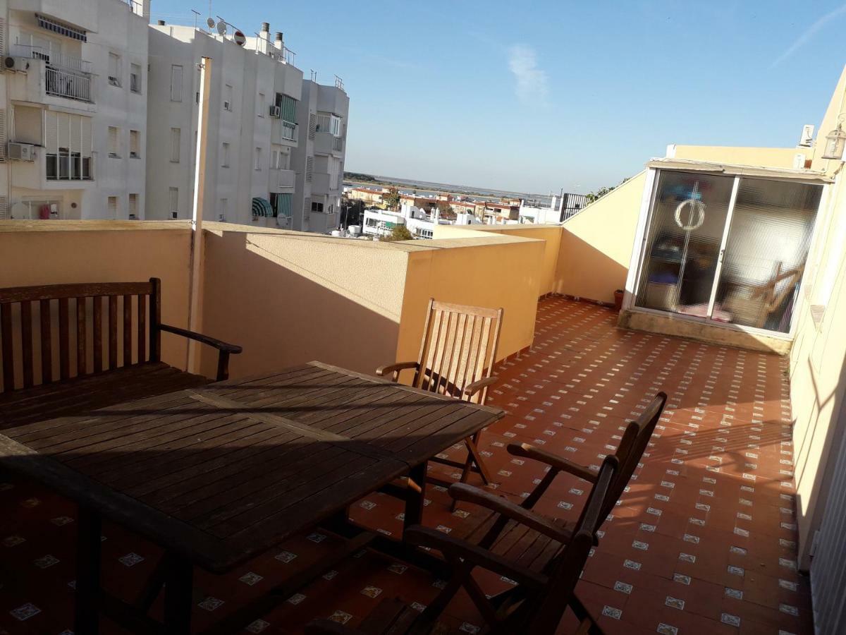 דירות Sanlúcar de Barrameda Atico Con Espectacular Terraza Con Vistas Magnificas A La Desembocadura Del Guadalquivir מראה חיצוני תמונה